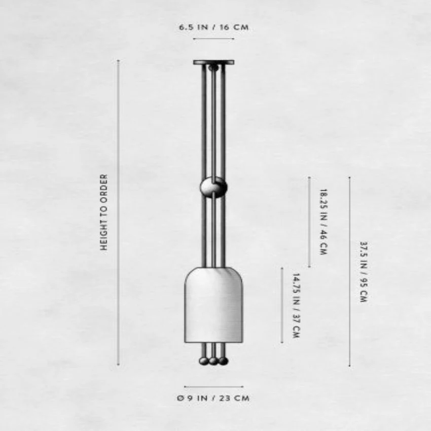 Single Modern Pendant - Image 2