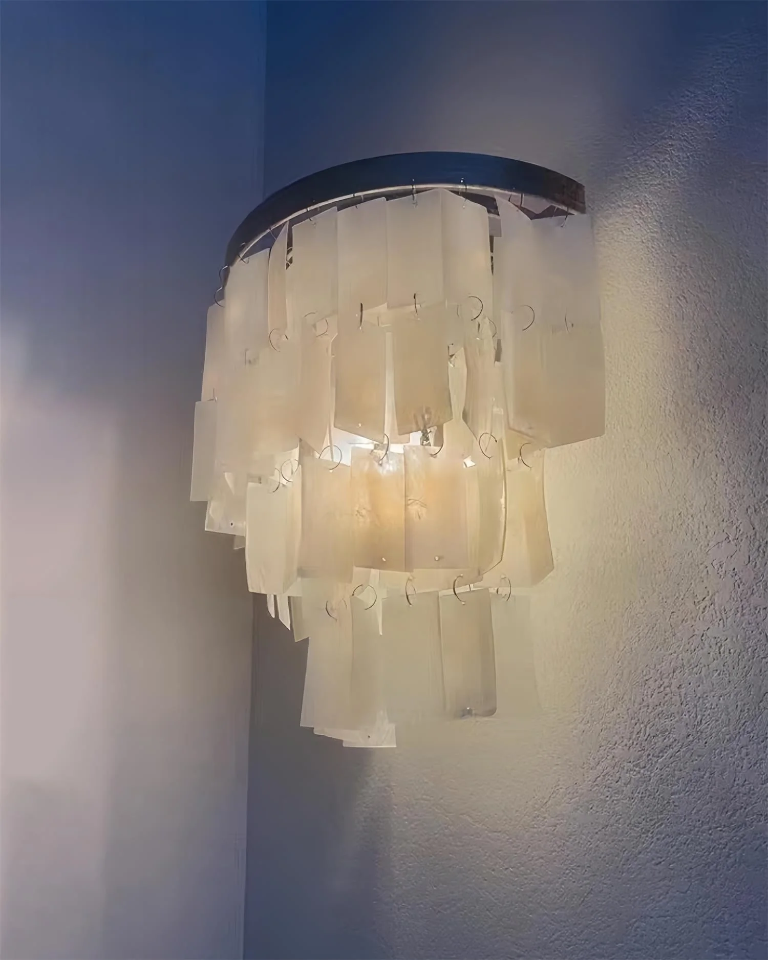 Skye Shell Tiered Wall Lamp - Image 18