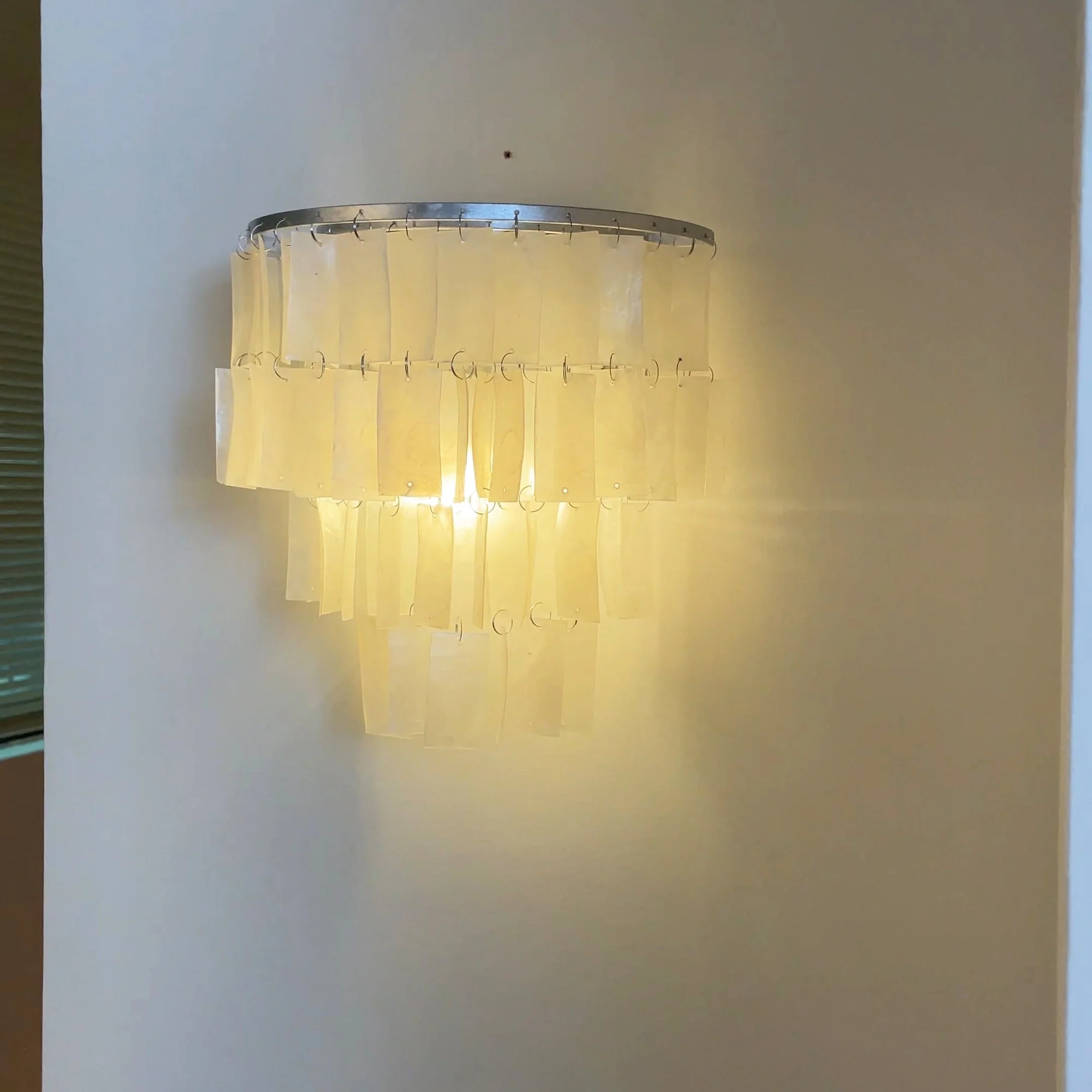 Skye Shell Tiered Wall Lamp - Image 2