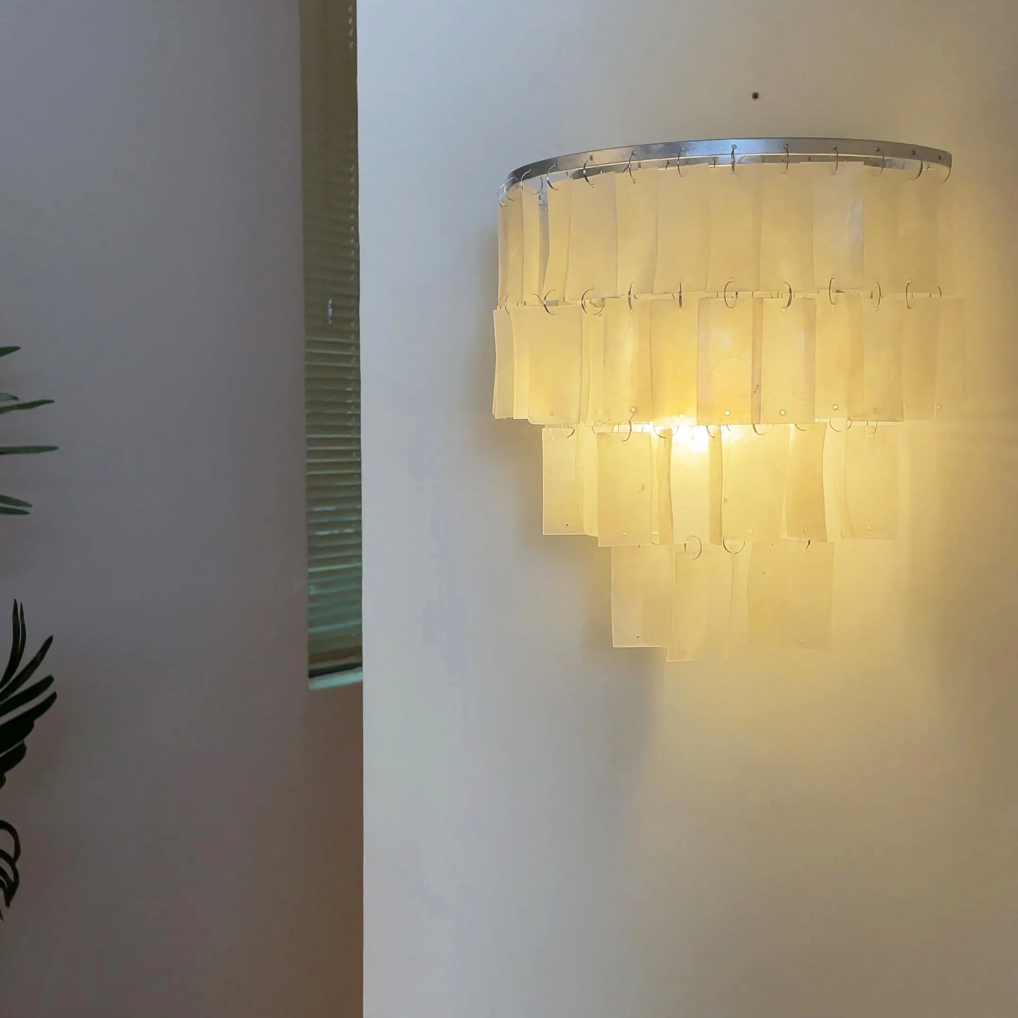 Skye Shell Tiered Wall Lamp - Image 9