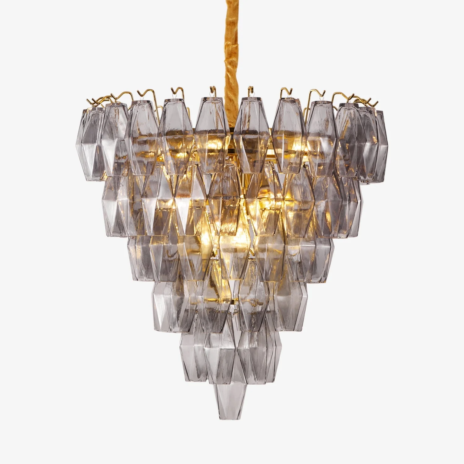 Smoke Gray Empire Chandelier - Image 2