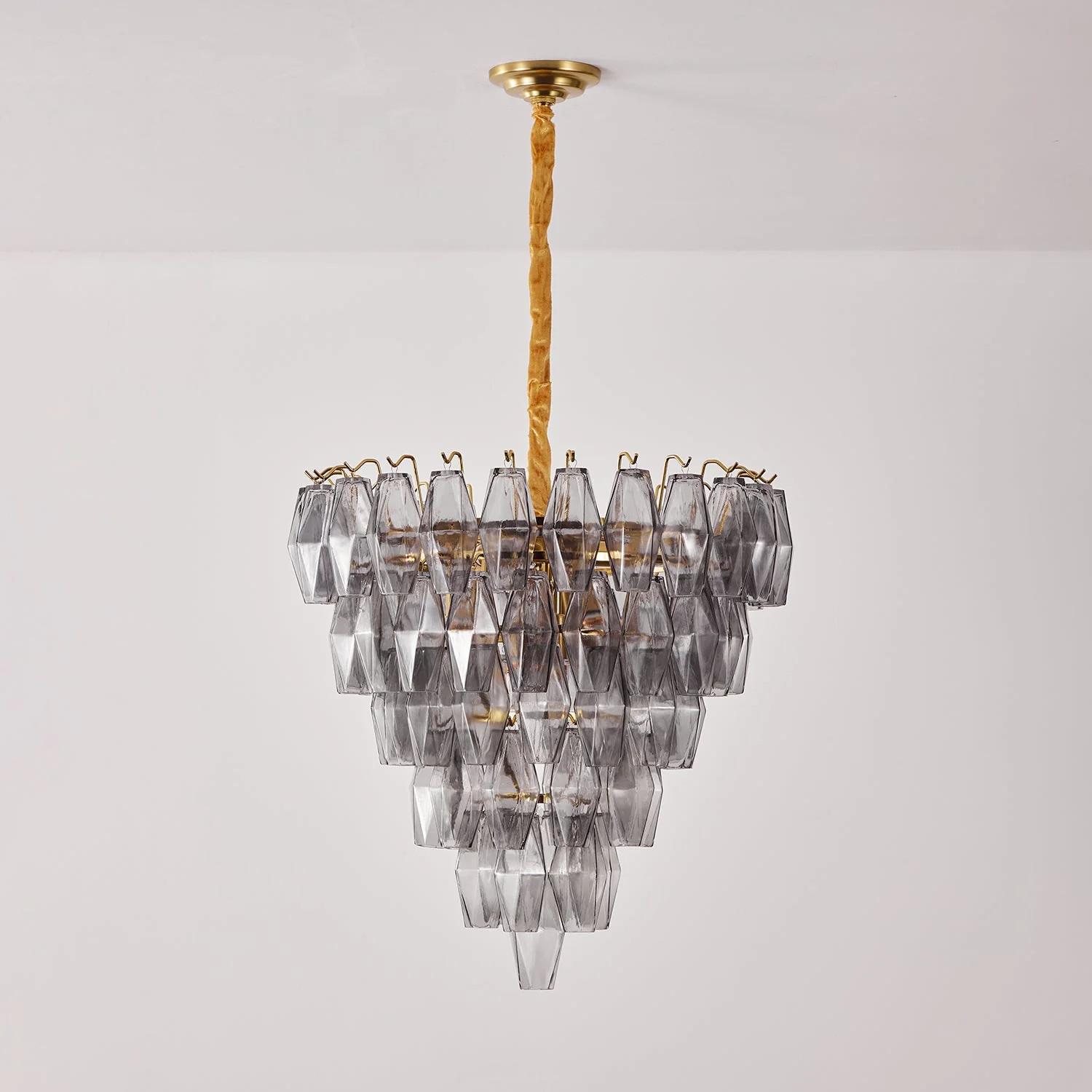 Smoke Gray Empire Chandelier - Image 3