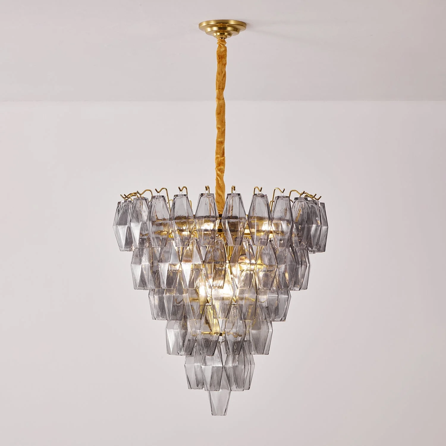 Smoke Gray Empire Chandelier - Image 6