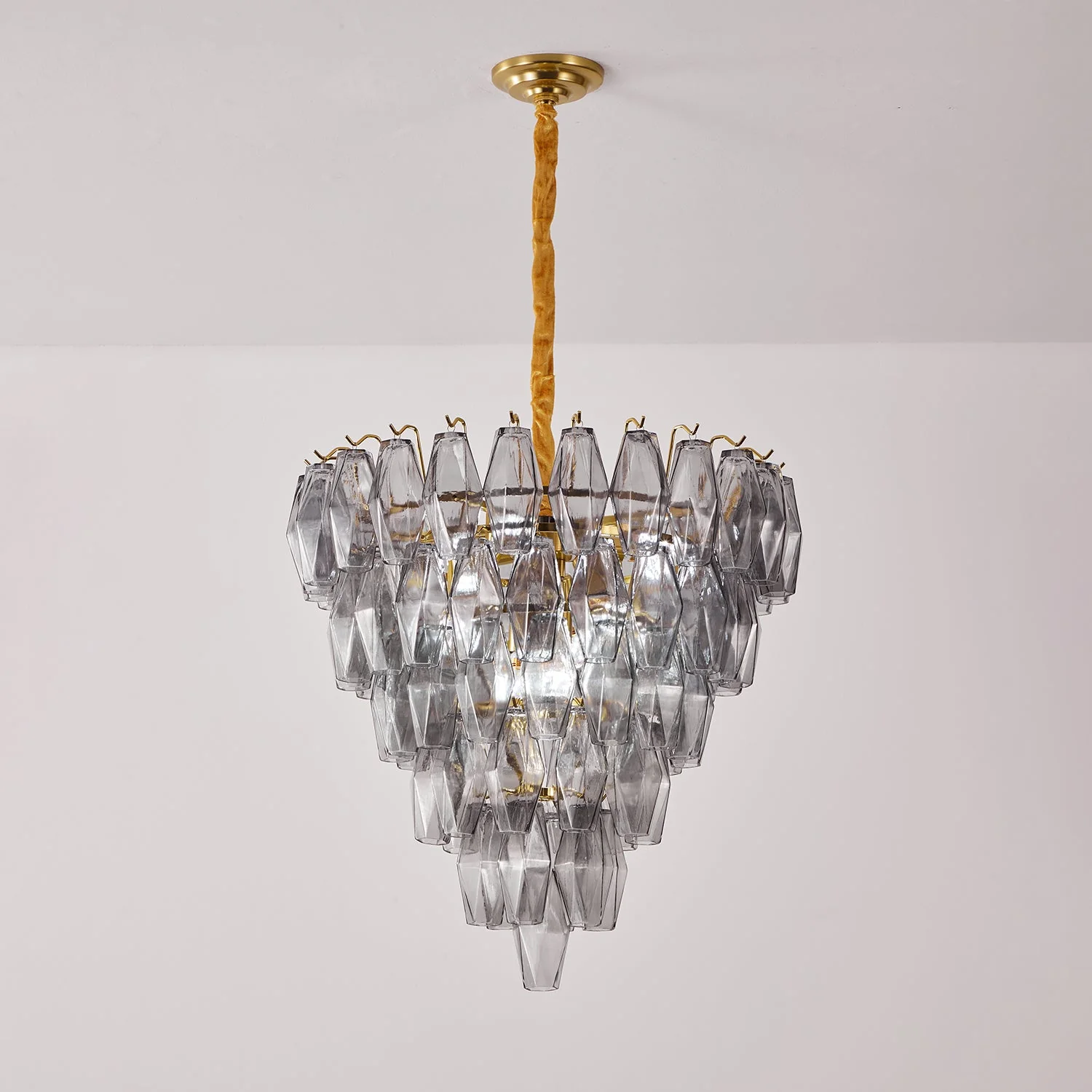 Smoke Gray Empire Chandelier - Image 8