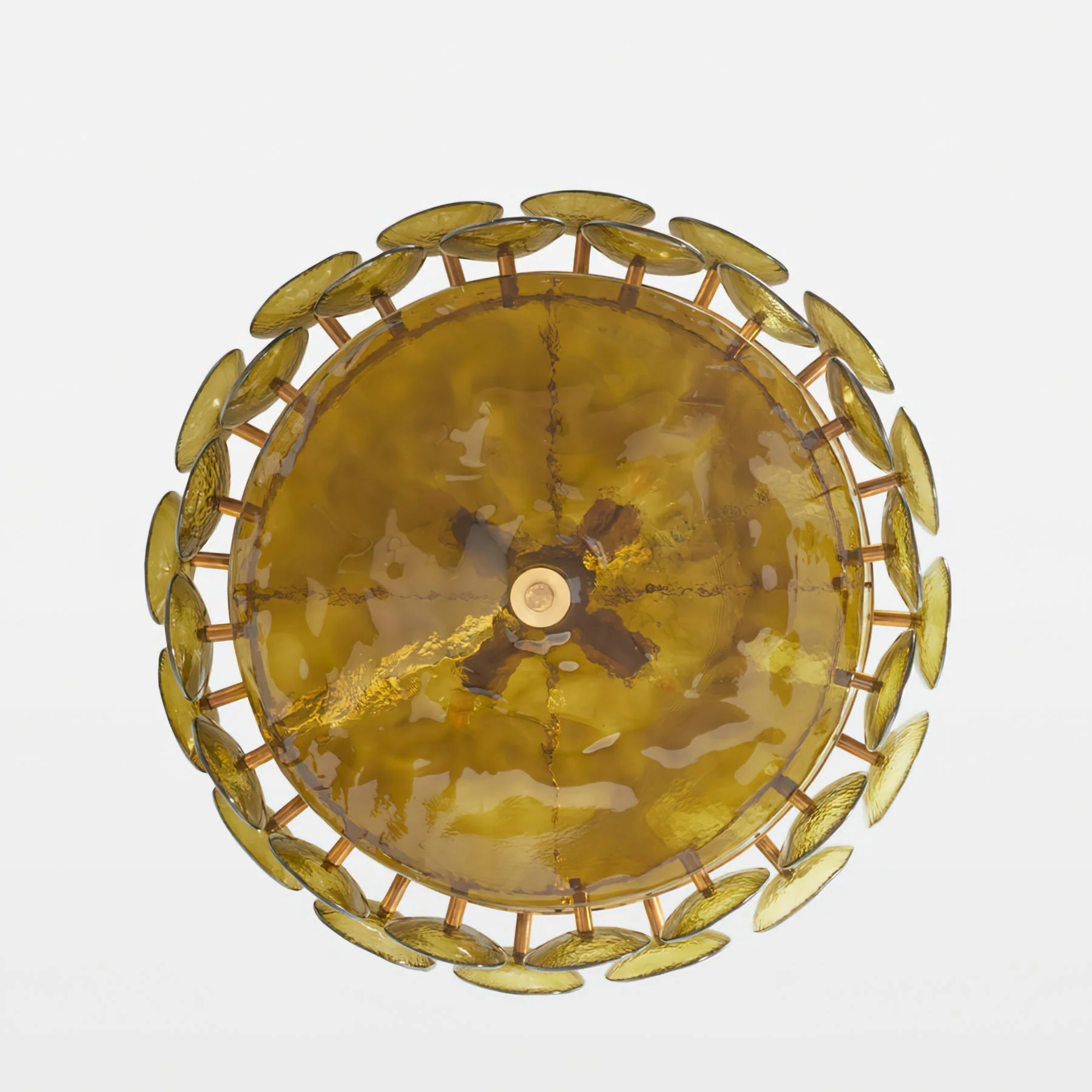 Solaris Disc Murano Chandelier - Image 11