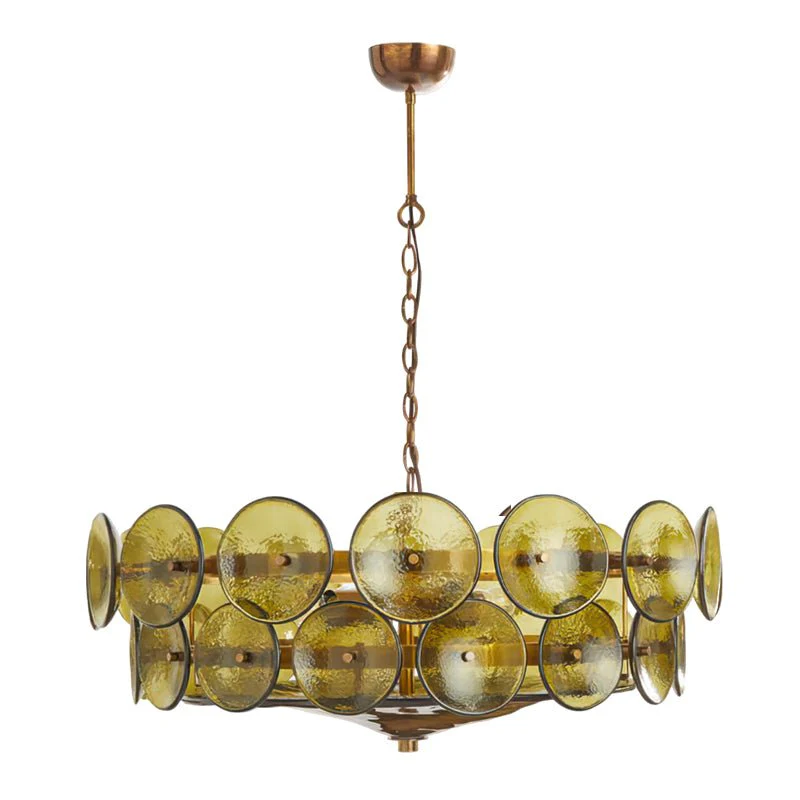 Solaris Disc Murano Chandelier - Image 16