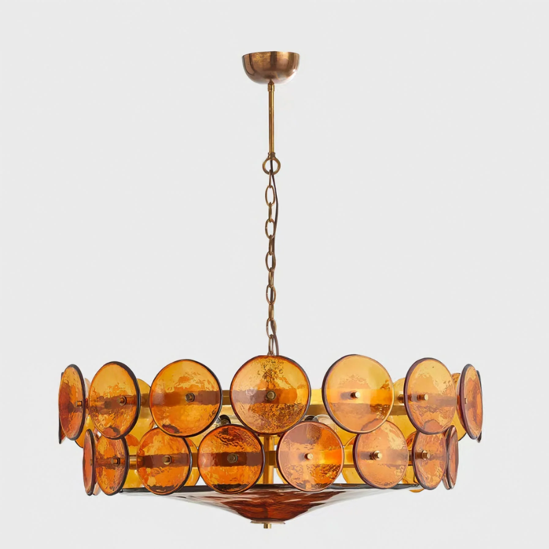 Solaris Disc Murano Chandelier - Image 20