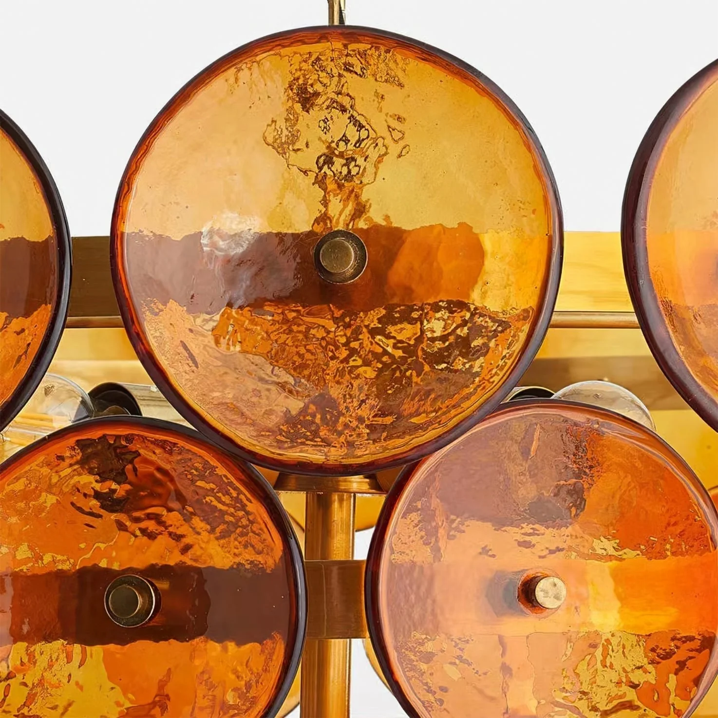 Solaris Disc Murano Chandelier - Image 29