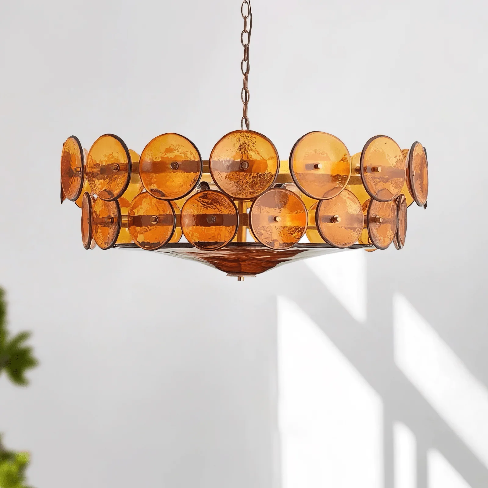 Solaris Disc Murano Chandelier - Image 34