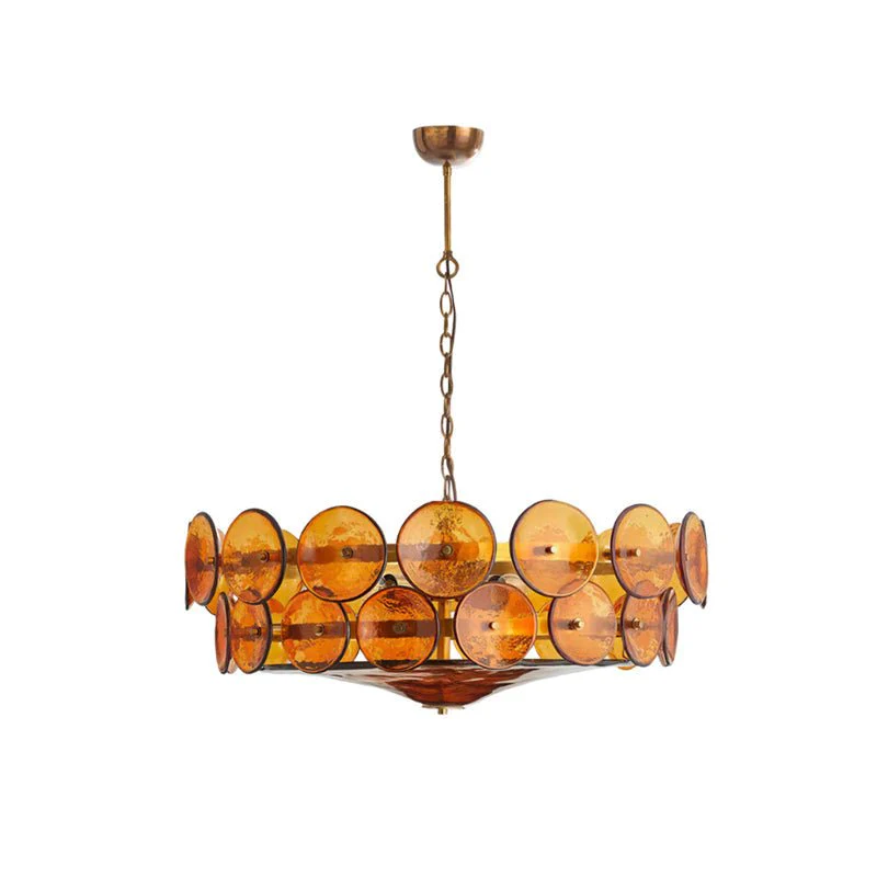 Solaris Disc Murano Chandelier - Image 35