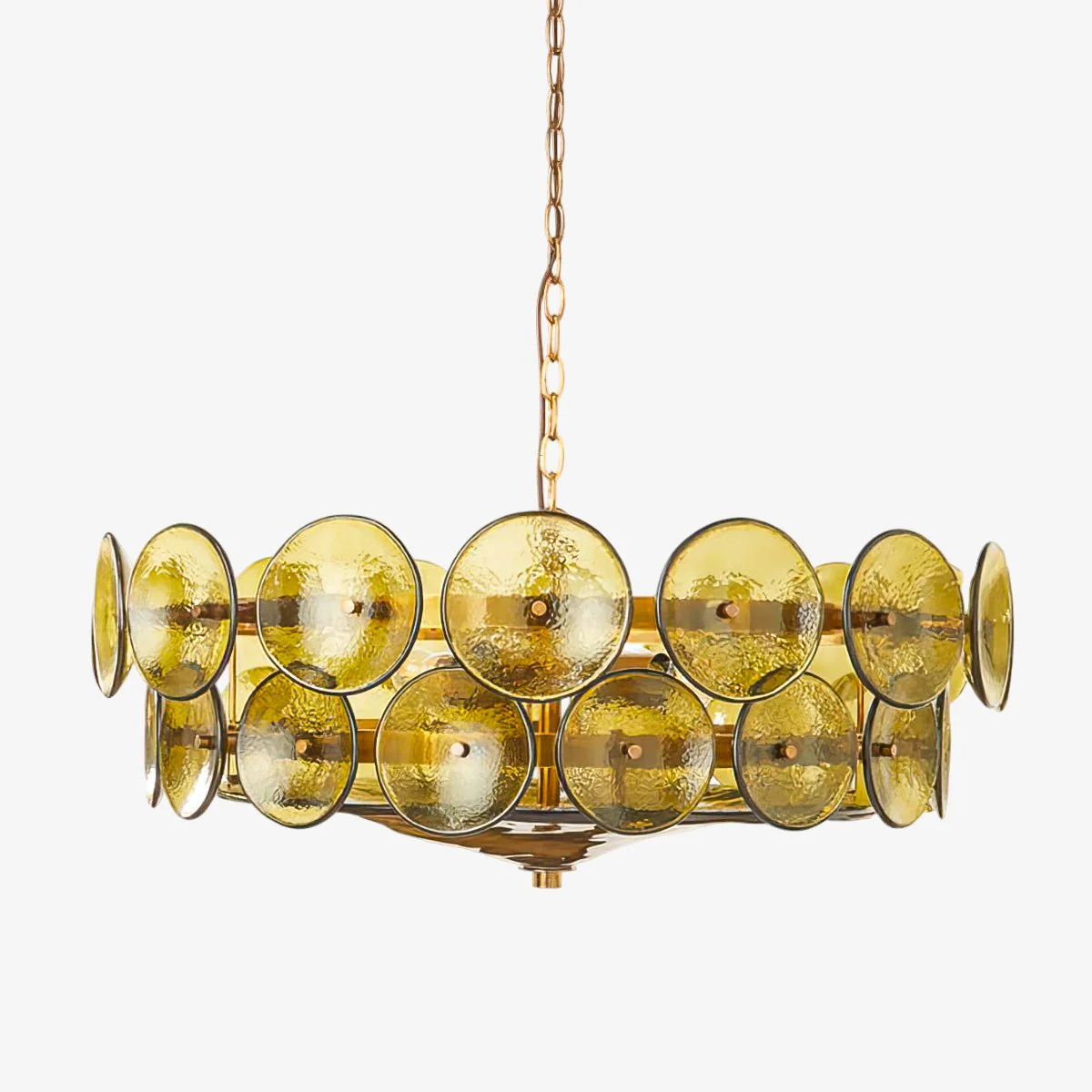 Solaris Disc Murano Chandelier - Image 6