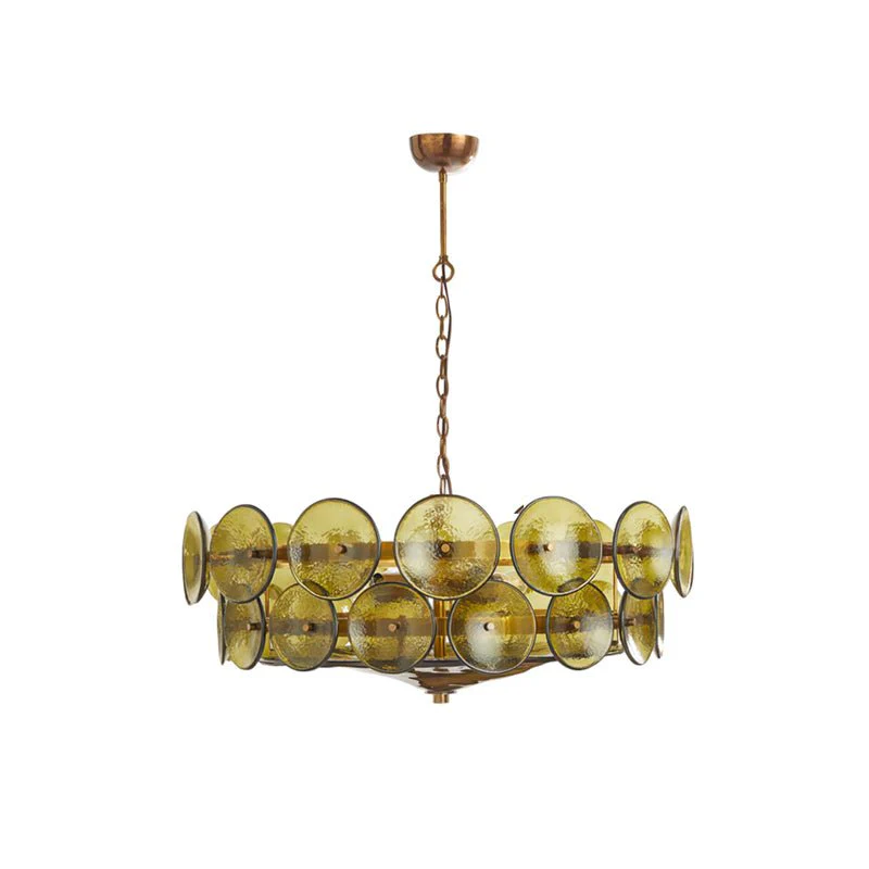 Solaris Disc Murano Chandelier - Image 8