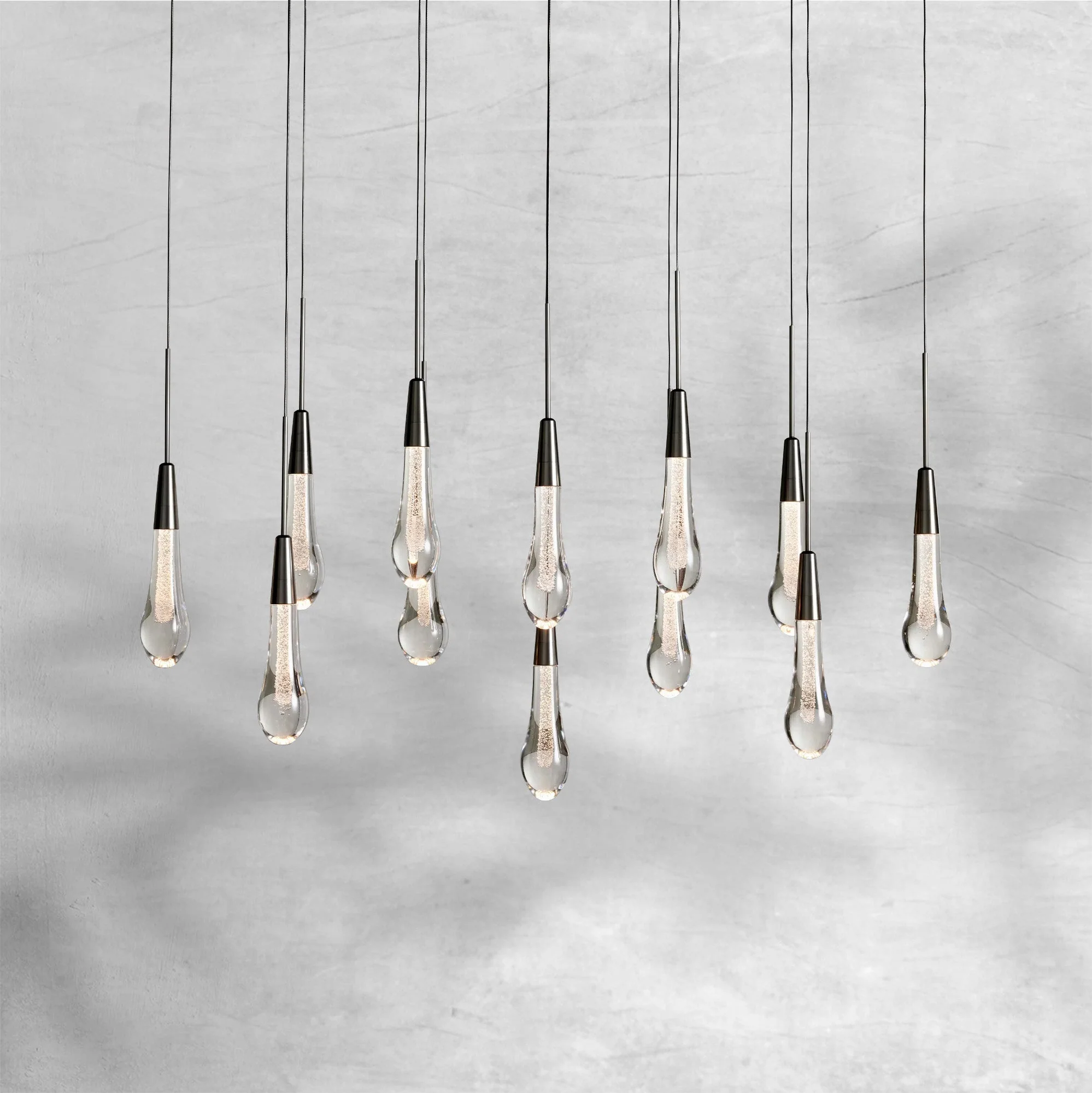Soltaire Linear Chandelier 37" 50" 60" 70" 87" 120" - Image 12