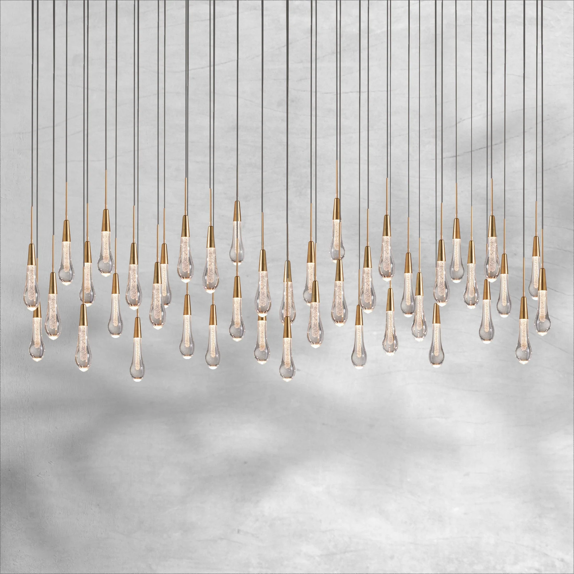 Soltaire Linear Chandelier 37" 50" 60" 70" 87" 120" - Image 13