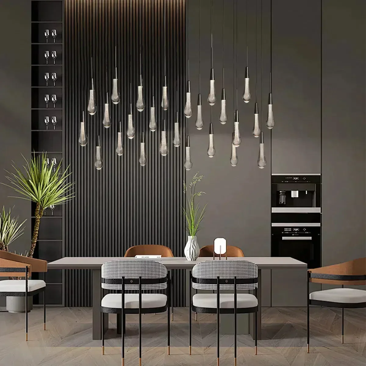 Soltaire Linear Chandelier 37" 50" 60" 70" 87" 120" - Image 26