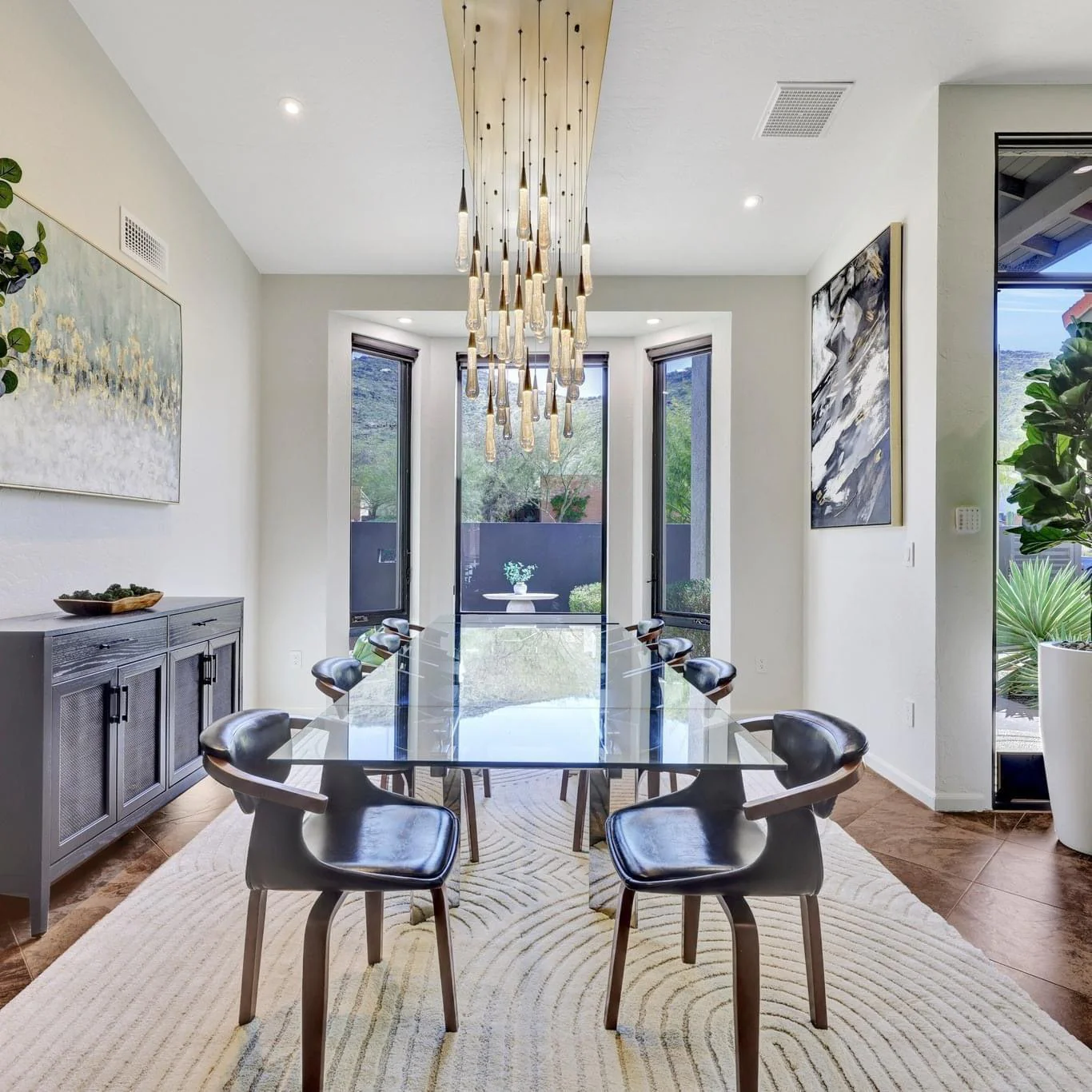 Soltaire Linear Chandelier 37" 50" 60" 70" 87" 120" - Image 36