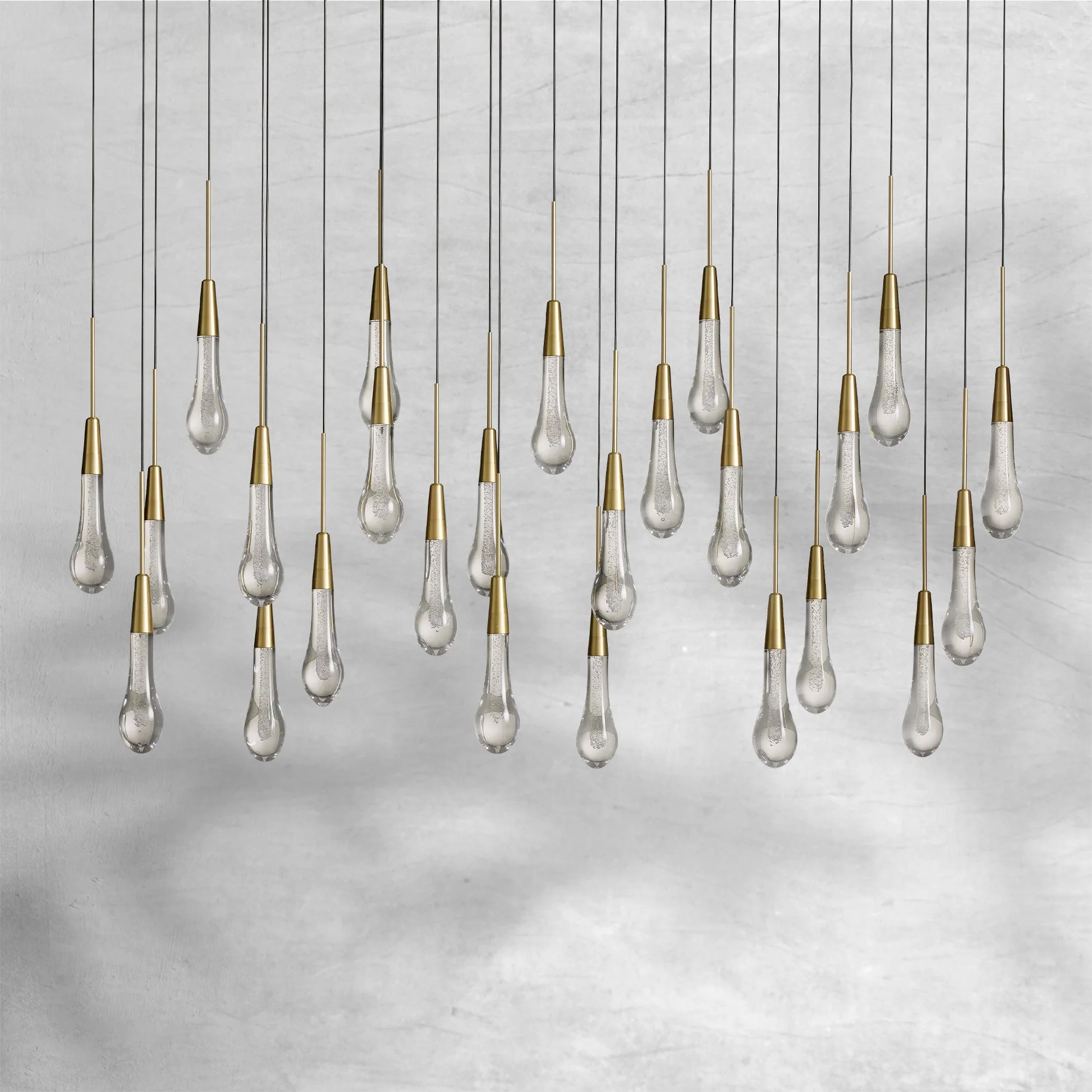 Soltaire Linear Chandelier 37" 50" 60" 70" 87" 120" - Image 45