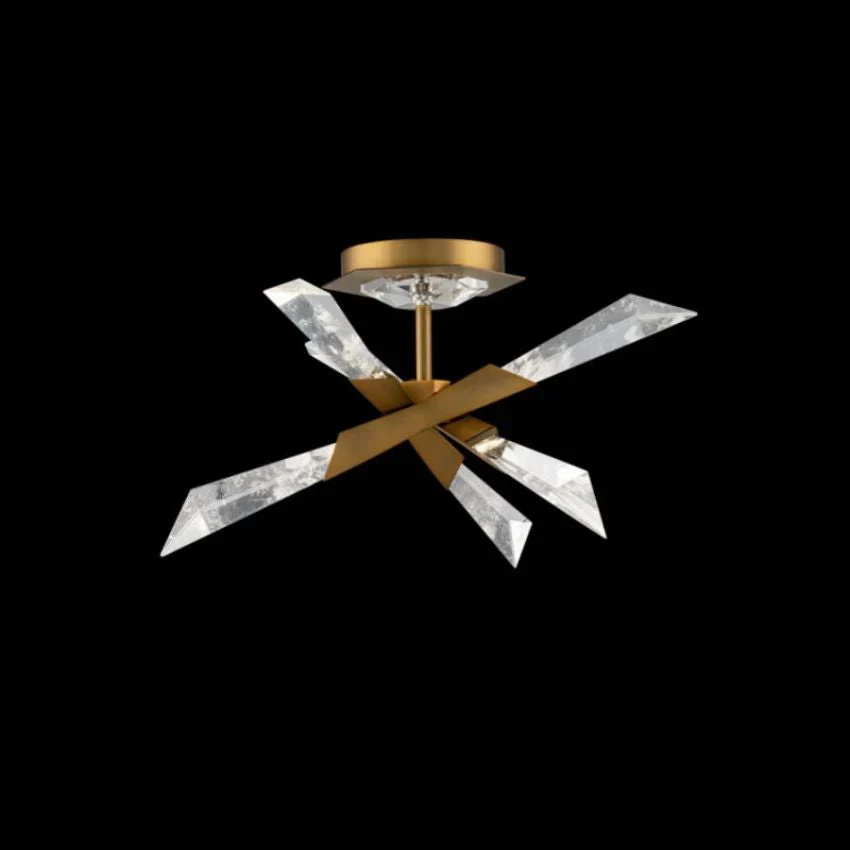 Solitude Quartz Chandelier 17" - Image 4