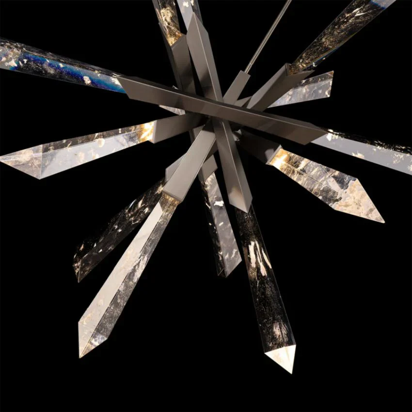 Solitude Quartz Chandelier 48" - Image 2