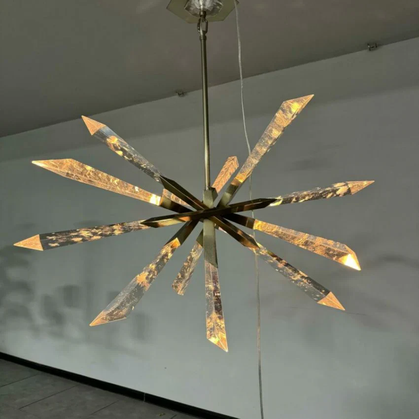 Solitude Quartz Chandelier 48" - Image 3