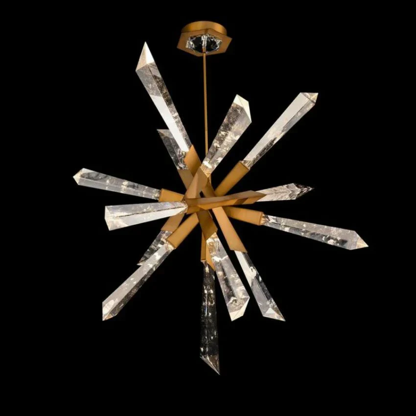 Solitude Quartz Chandelier 48" - Image 5