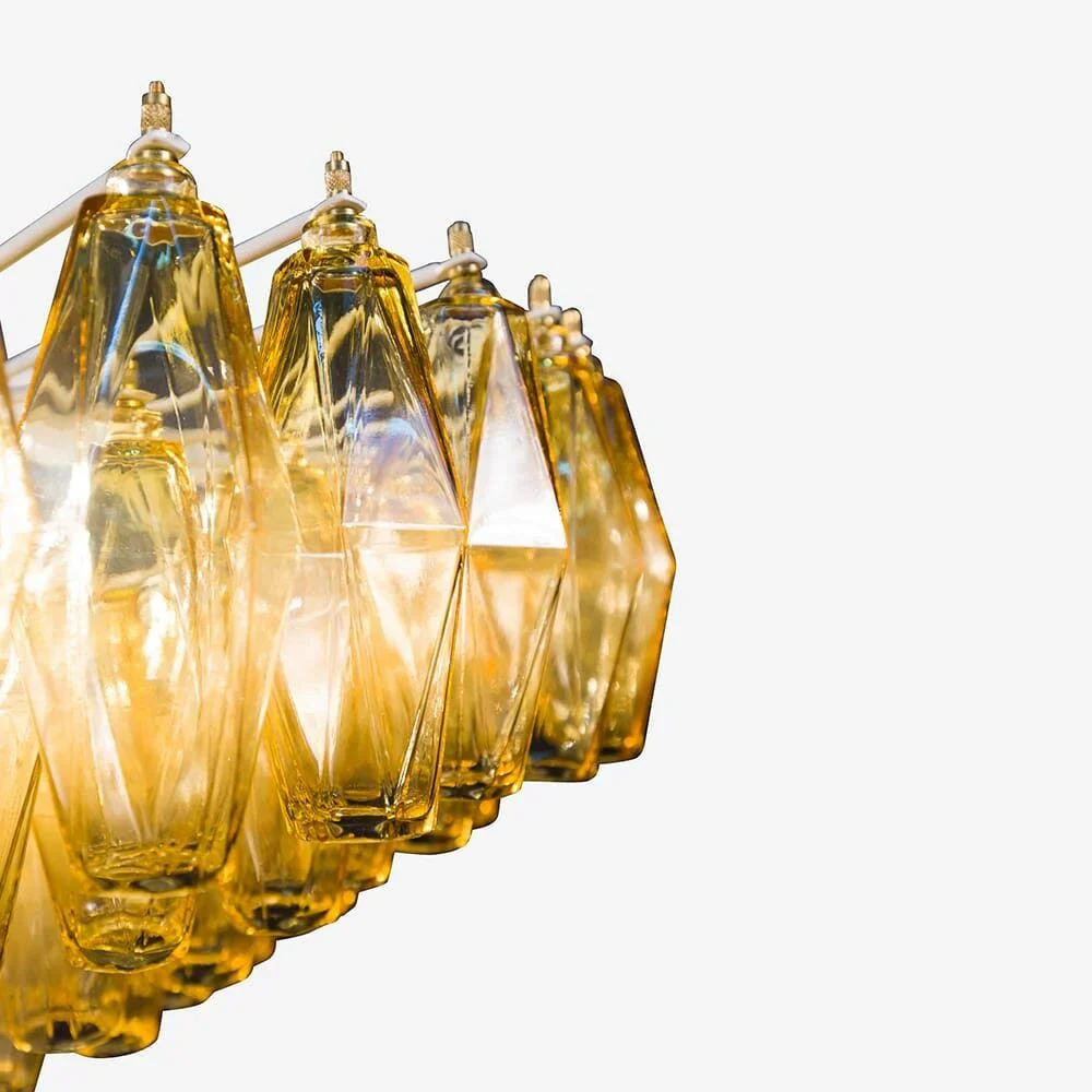 Sorrento Murano Chandelier 35" - Image 6