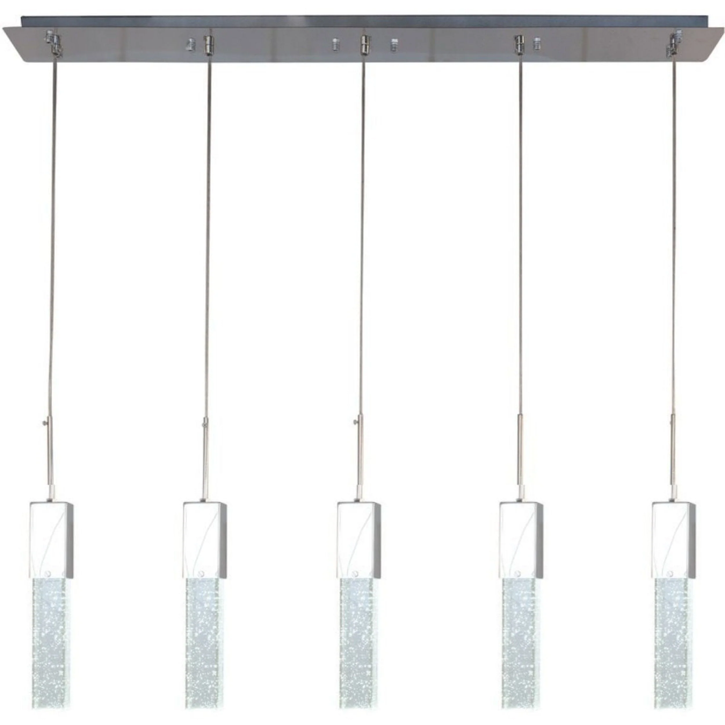 Sparkling Night Adjustable Crystal Chandelier // 5 Light - Image 7