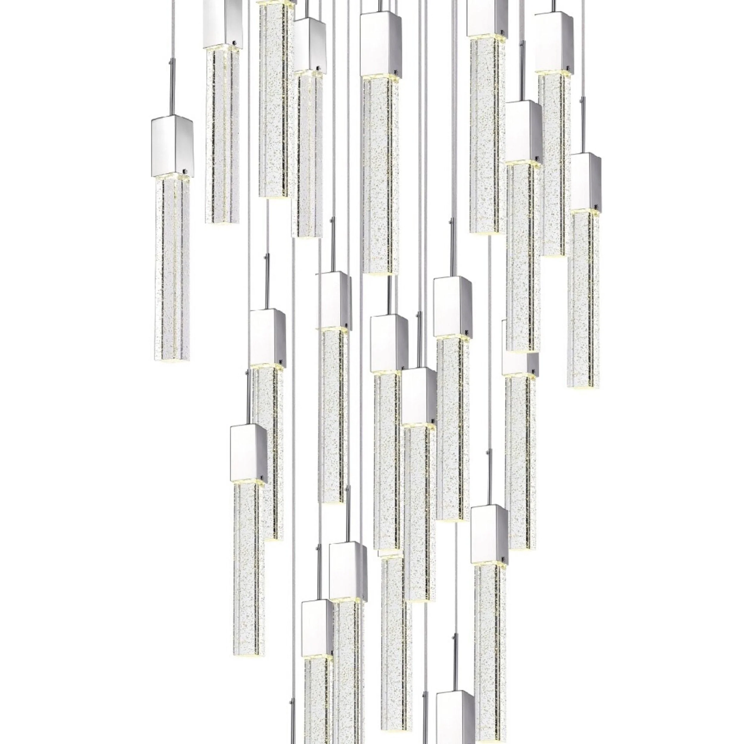 Sparkling Night Chandelier Vertical // XL  25  Light - Image 12