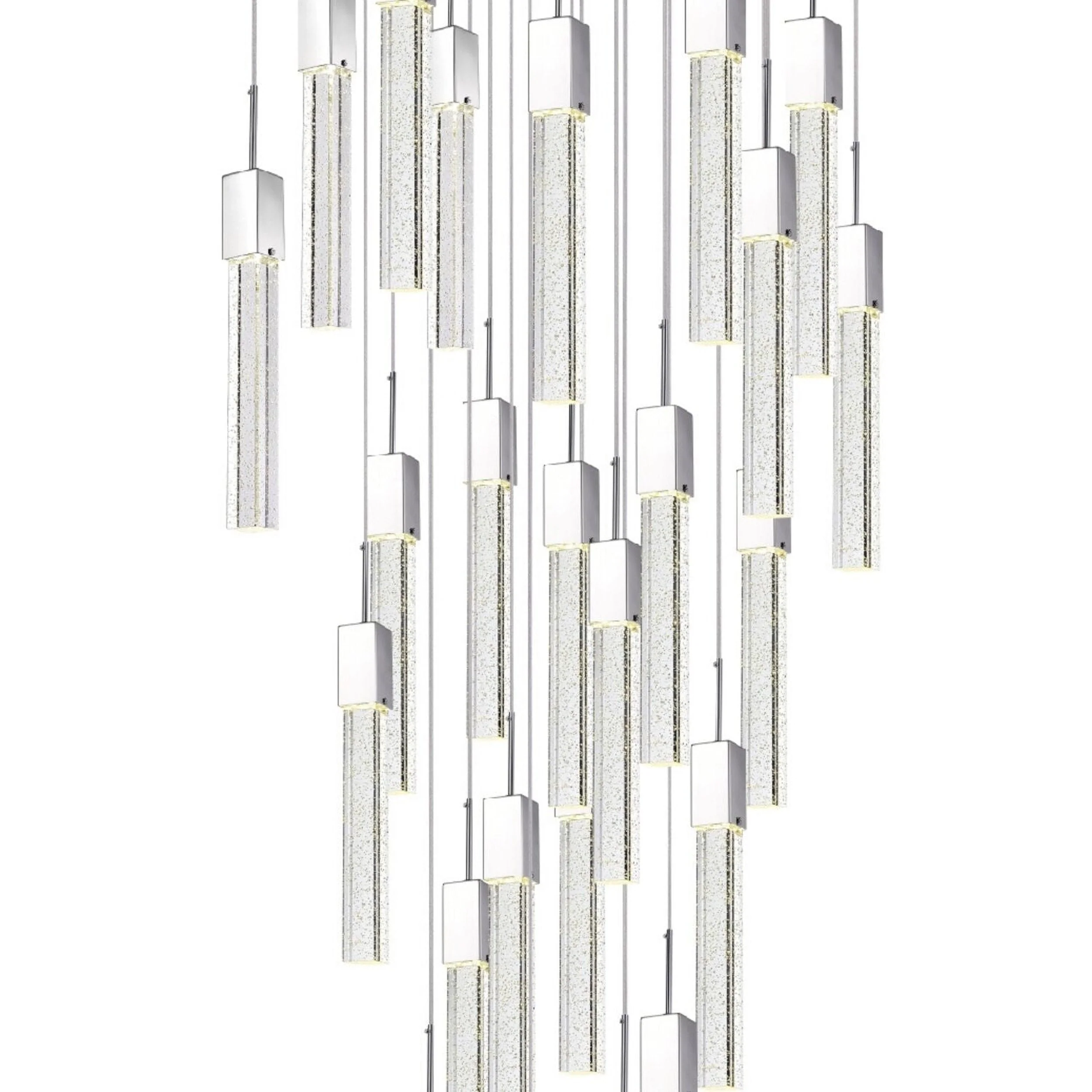 Sparkling Night Chandelier Vertical // XL  25  Light - Image 13