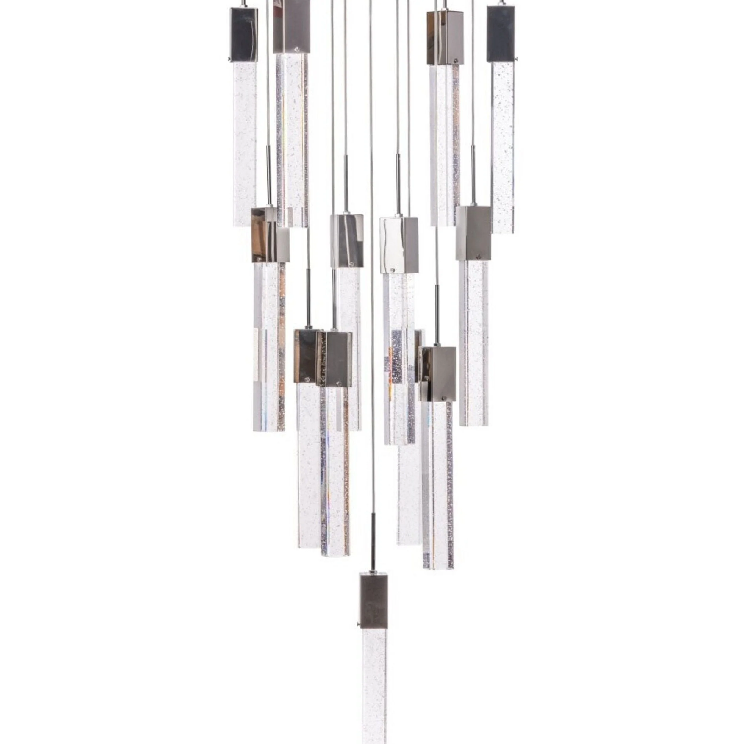 Sparkling Night Cylinder Chandelier// 13 Light - Image 8