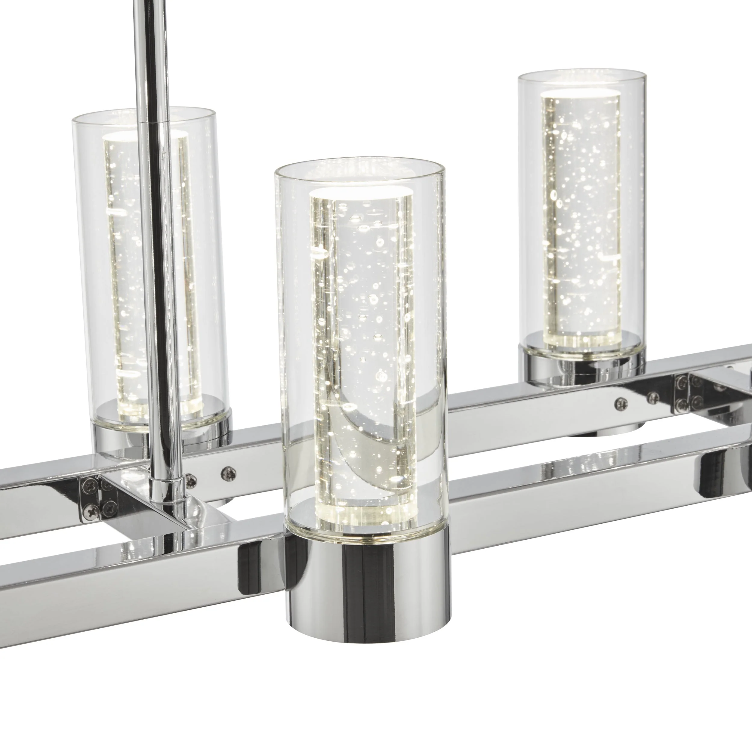 Sparkling Night LED Rectangular Chandelier//  8 Lights - Image 7