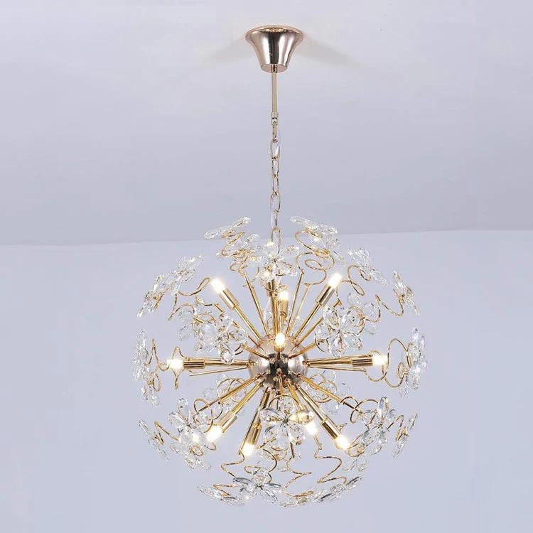 Spherical Bouquet Crystal Pendant - Image 5