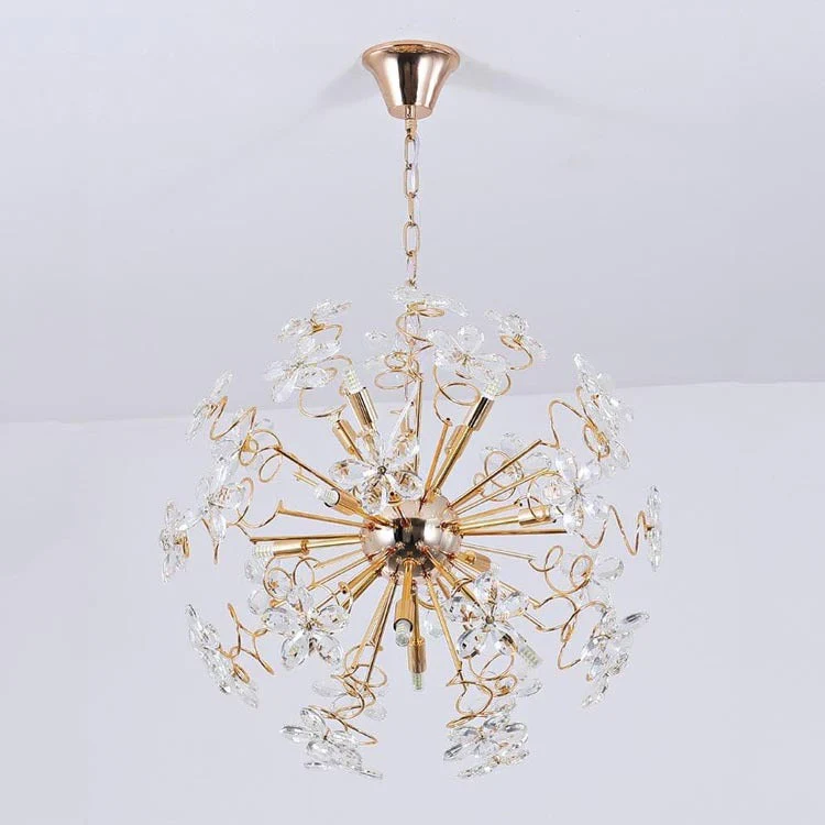 Spherical Bouquet Crystal Pendant - Image 6