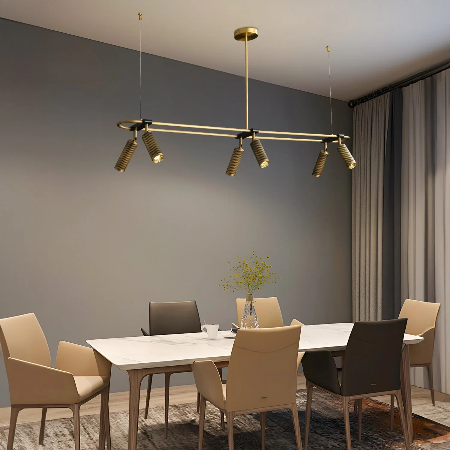 Spot Linear Suspension Pendant Light - Image 7