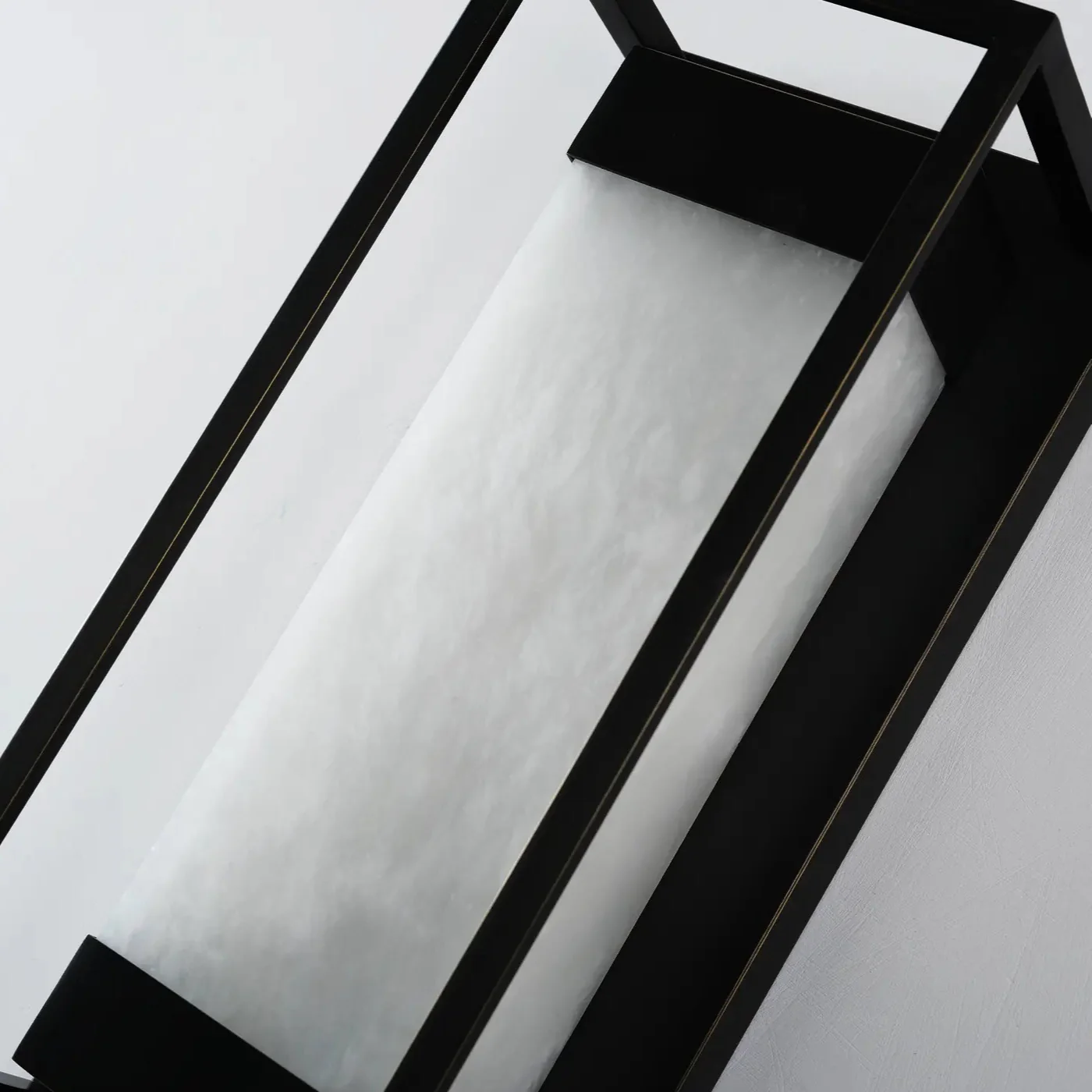 Maurizio Alabaster Square-Shaped Wall Sconces - Image 4