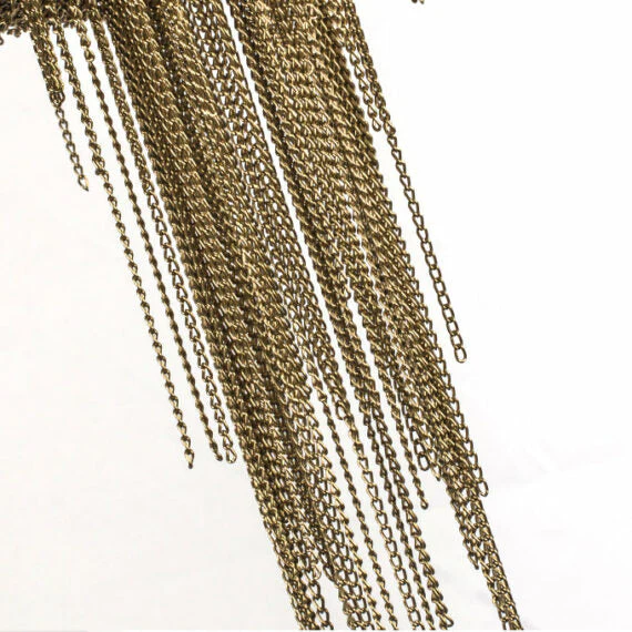 Stacking Rings Chain Tassel Pendant Chandelier - Image 15