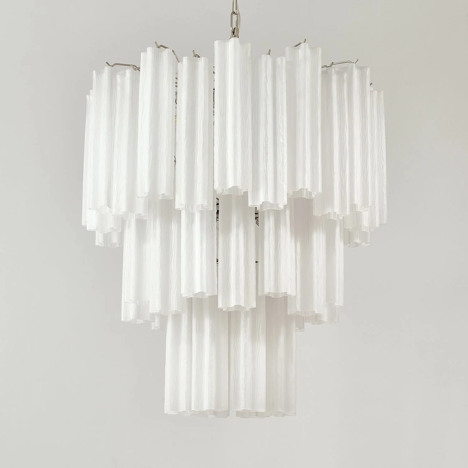 Frosted Glass Tubes Chandelier - Image 9