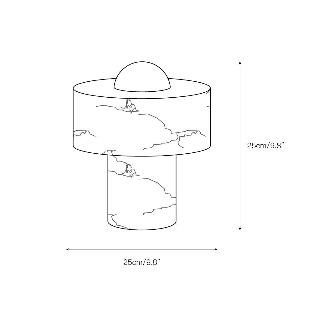 Stone Alabaster Table Light - Image 4