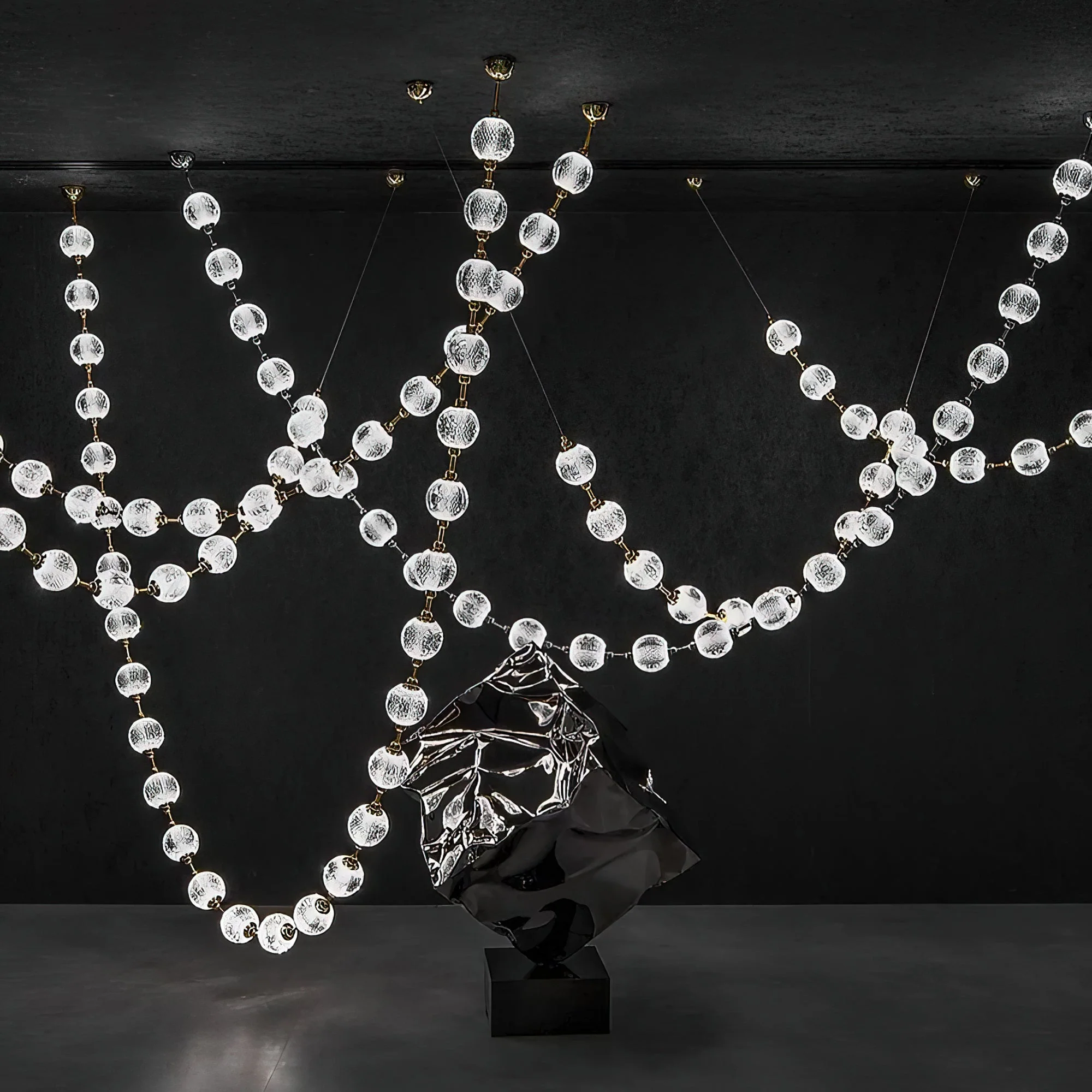 Strand Necklace Chandelier - Image 12