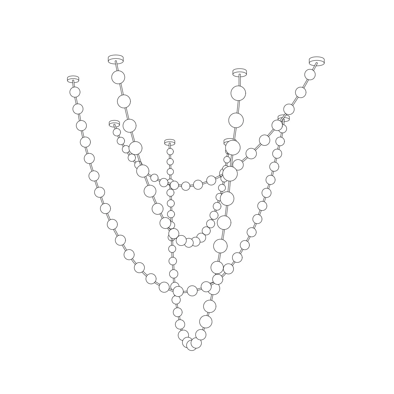 Strand Necklace Chandelier - Image 18