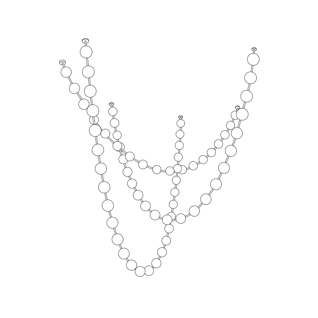 Strand Necklace Chandelier - Image 20