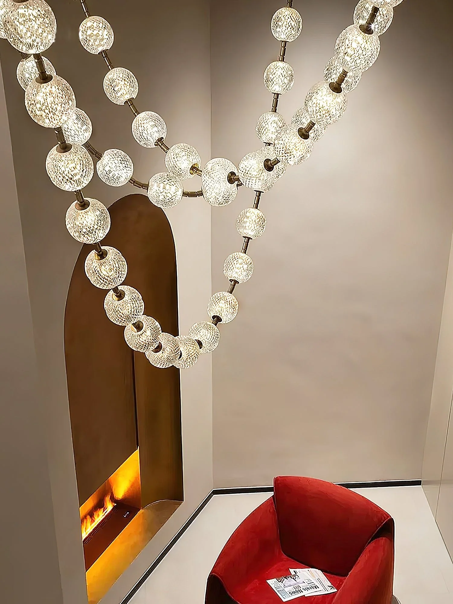 Strand Necklace Chandelier - Image 23