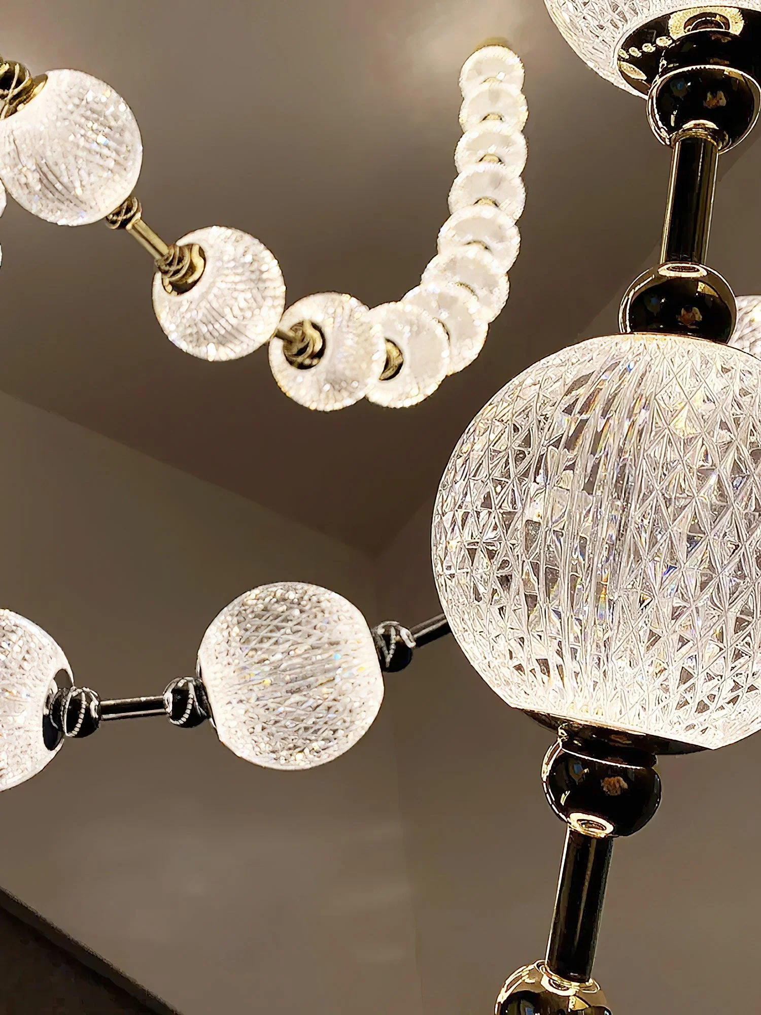 Strand Necklace Chandelier - Image 3