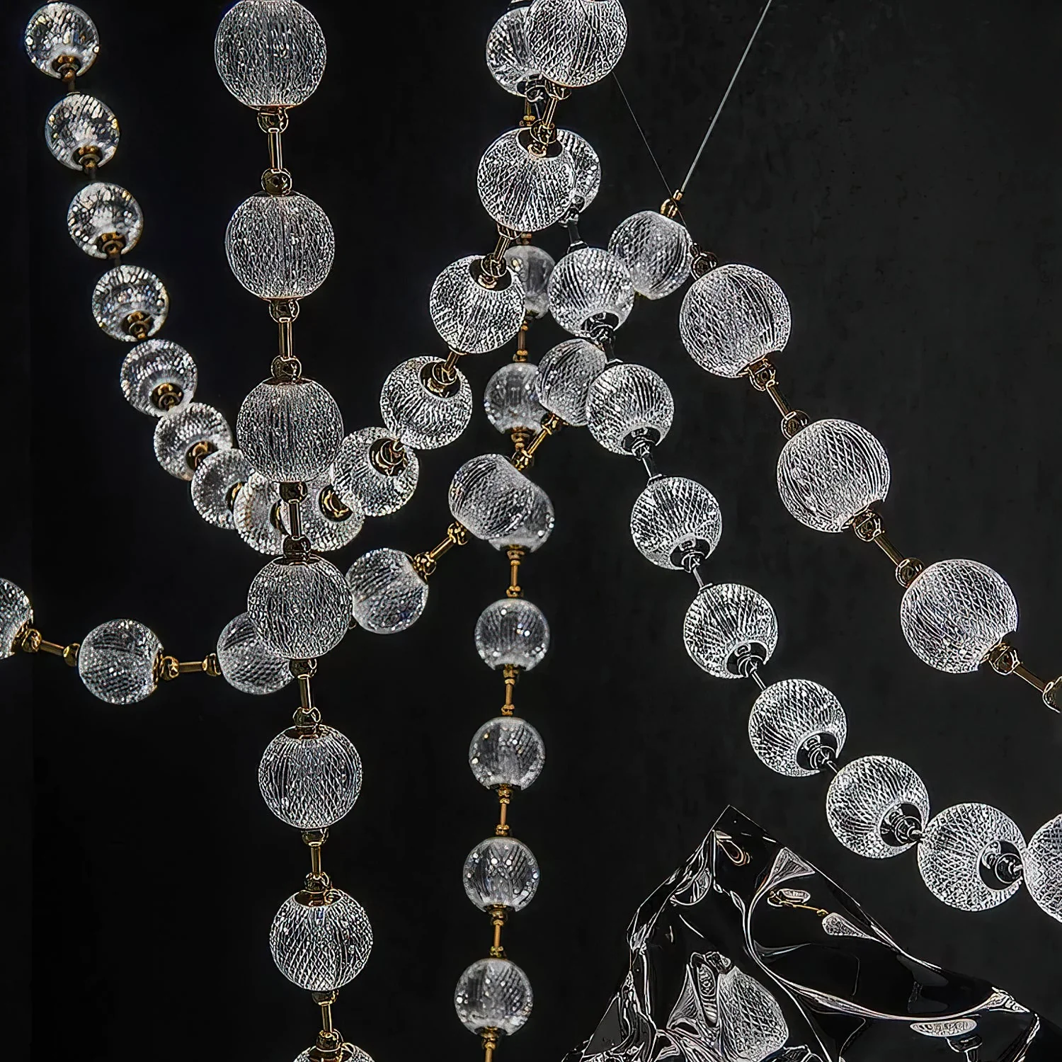 Strand Necklace Chandelier - Image 30