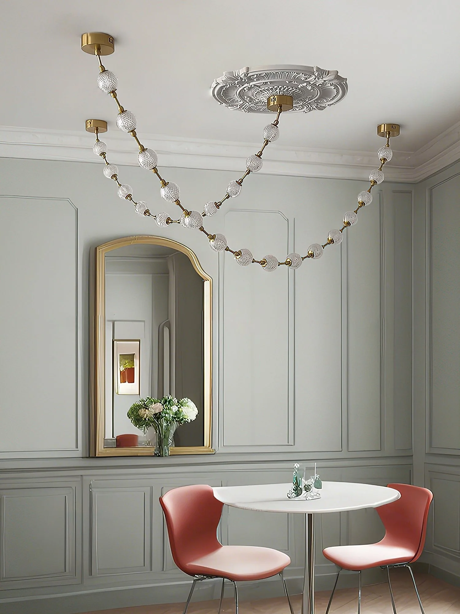 Strand Necklace Chandelier - Image 5