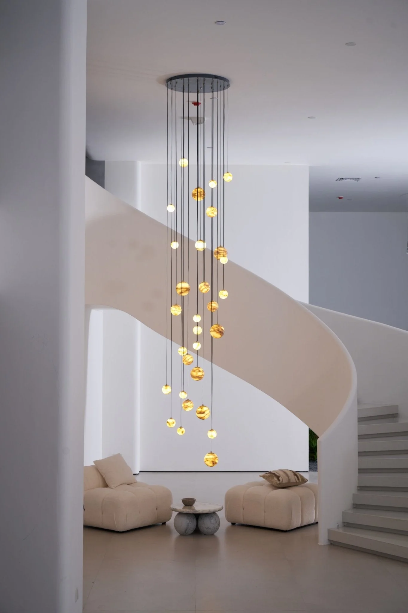 Sultana Alabaster Cluster Chandelier - Image 10