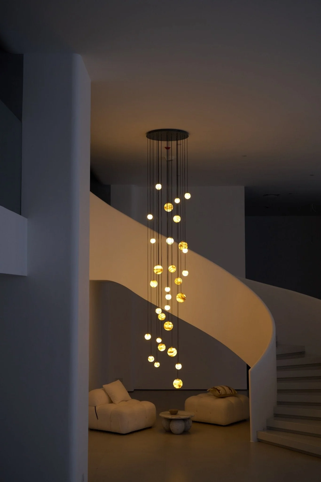 Sultana Alabaster Cluster Chandelier - Image 14