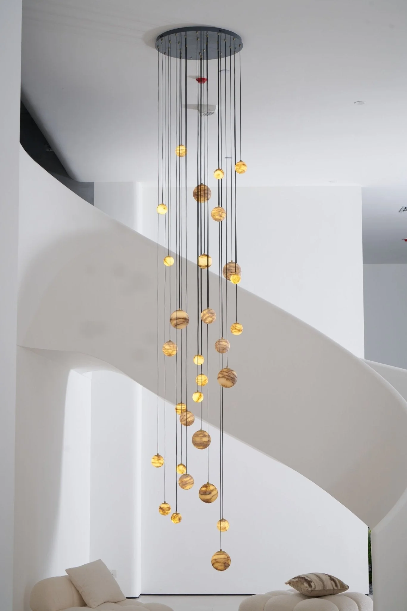 Sultana Alabaster Cluster Chandelier - Image 31