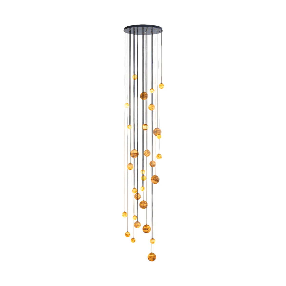 Sultana Alabaster Cluster Chandelier - Image 47