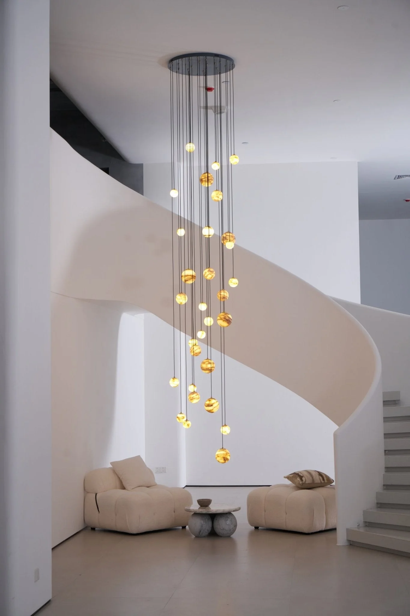 Sultana Alabaster Cluster Chandelier - Image 9